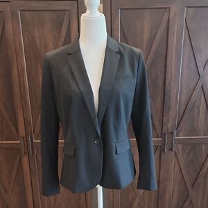 Ann Taylor Classic Black Women's Blazer 10 Petite